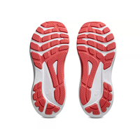 Asics kids' black and red lace-up trainer