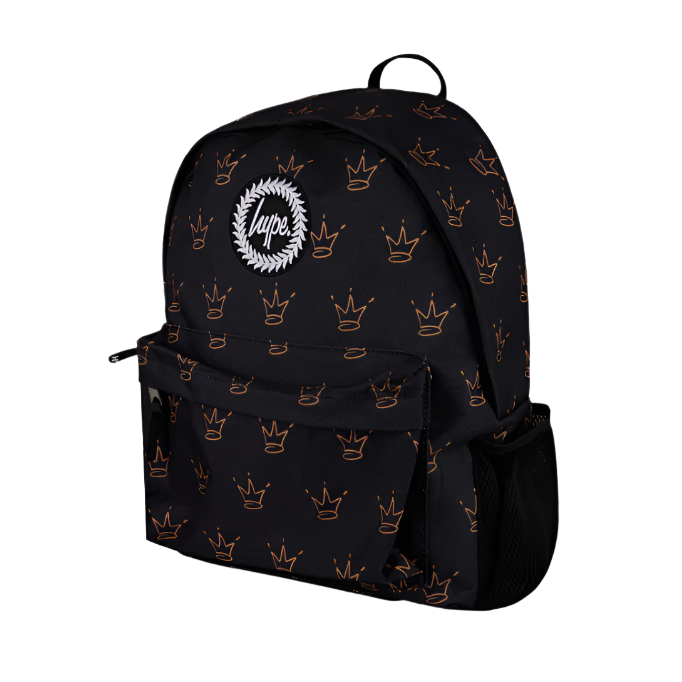 Hype Kids Backpack ZSBS 017 Black King