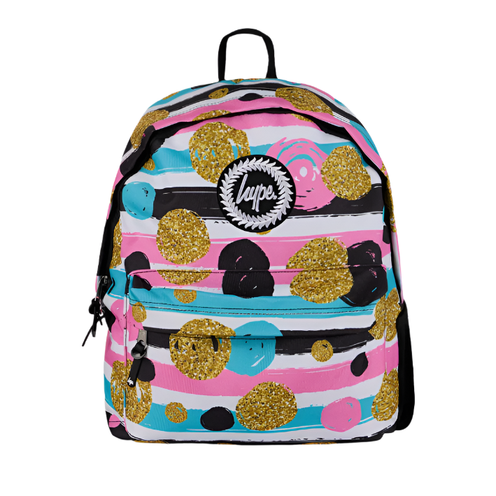 Hype Kids Backpack ZSBS 021 Multi Spots & Stripes
