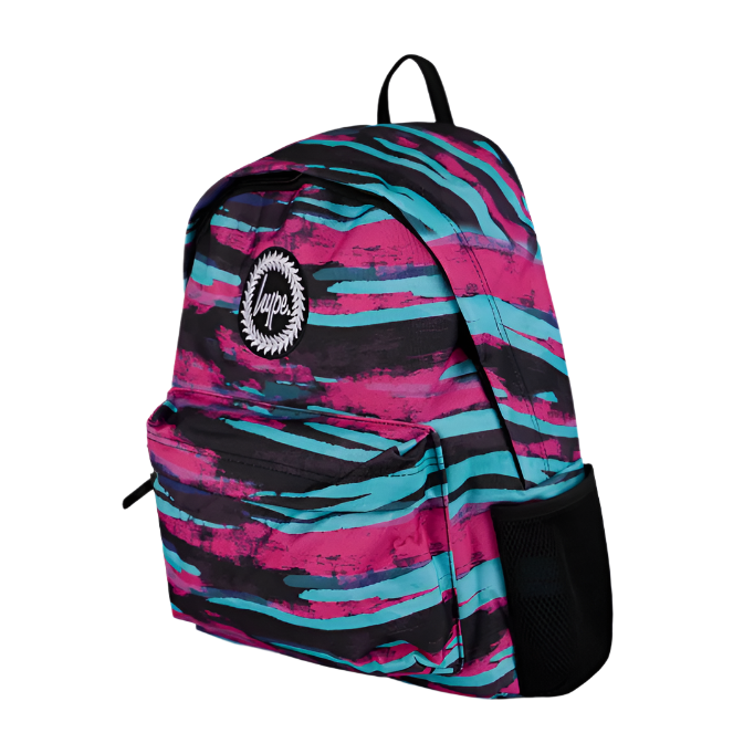 Hype Kids Backpack ZSBS 012 Multi Pastel Zebra