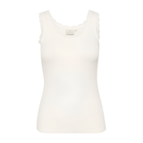 Kaffe Womens Top Omi Chalk