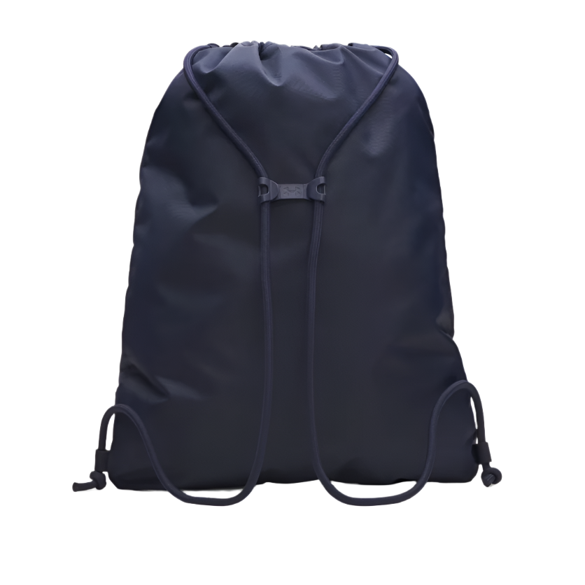 Under Armour Unisex Bag UA Hustle Sackpack Navy/Metallic Silver