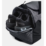 Under Armour Unisex Bag UA Undeniable 5.0 SM Duffle Pitch Grey Medium Heather/Black