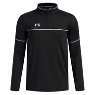 Under Armour Boys Top Challenger Training Quarter Zip Black/White