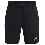 Under Armour boys' black and white mesh shorts with drawstring