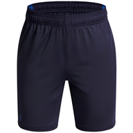 Under Armour boys' navy and blue mesh shorts with drawcord