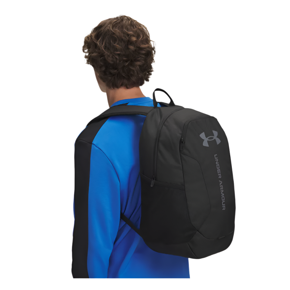 Under Armour Unisex Backpack UA Hustle Lite Black/Castlerock