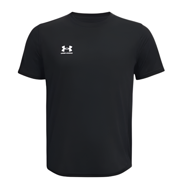 Under Armour boys' black and white mesh t-shirt