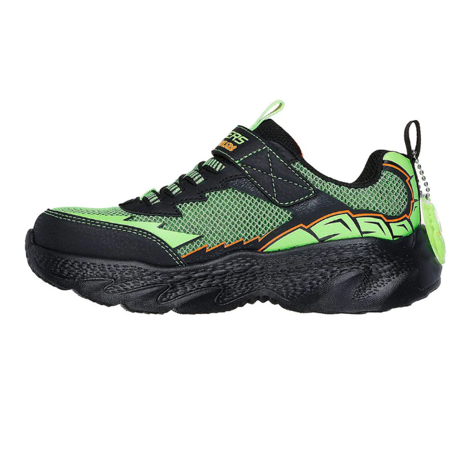 Skechers Boys Trainer Creature-Crawler Black/Lime