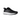 New Balance boys' black textile trainer