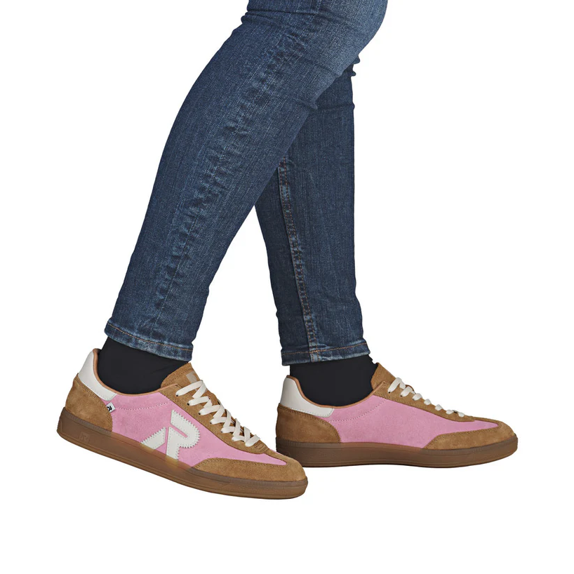 Rieker Womens Trainer W2200-32 Pink/Namib/Off White