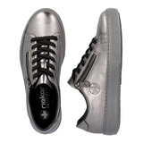 Rieker Womens Shoe L59L1-90 Silver/Platinum