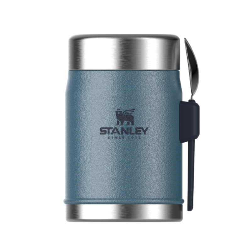 Stanley Legendary Classic Food Jar &amp; Spork 14oz Hammertone Lake