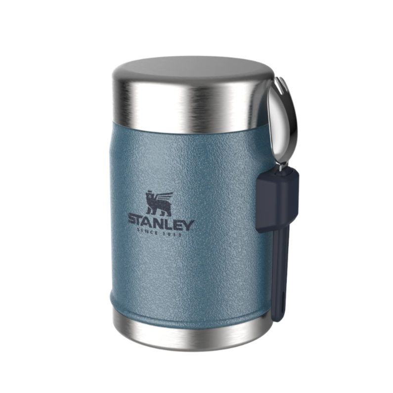 Stanley Legendary Classic Food Jar & Spork 14oz Hammertone Lake