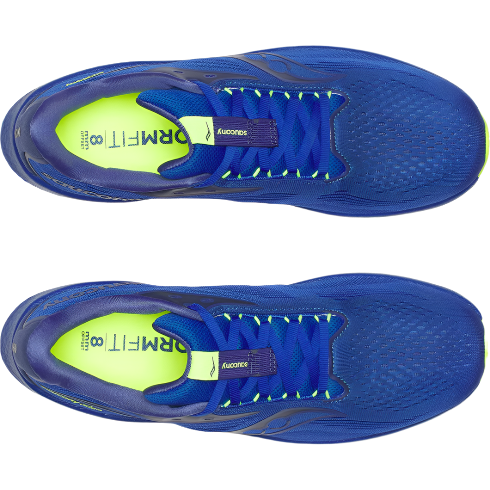 Saucony Mens Trainer Ride 18 Lapis/Citron