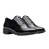 Clarks Womens Shoe Havisham Oak Black Patent