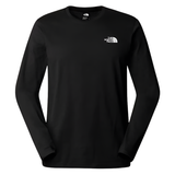 The North Face Mens T-Shirt L/S Simple Dome Black