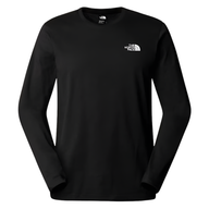 The North Face Mens T-Shirt L/S Simple Dome Black