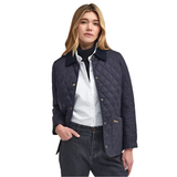 Barbour Womens Jacket Annandale Quilt Classic Navy