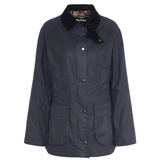 Barbour Womens Wax Jacket Beadnell Classic Navy