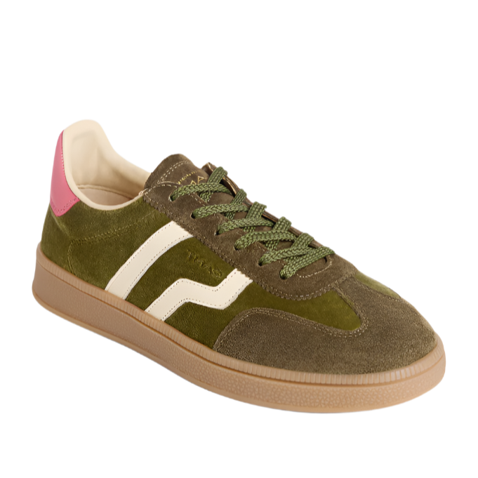 Gant Womens Trainer Cuzima Dark Olive/Rapture Rose