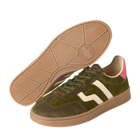 Gant Womens Trainer Cuzima Dark Olive/Rapture Rose