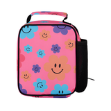 Hype Girls Lunch Bag Happy Flowers Pink