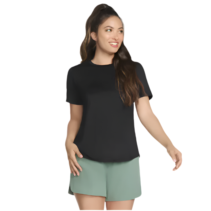 Skechers Womens T-Shirt Go Dri Swift Tee Black