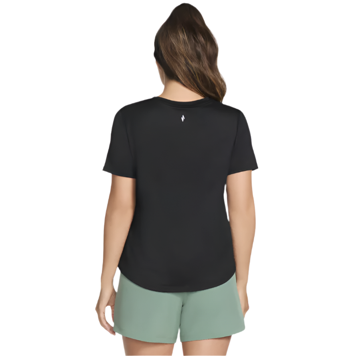Skechers Womens T-Shirt Go Dri Swift Tee Black