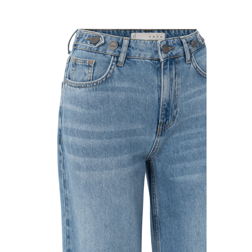 YAYA Womens Jeans 01-311111-507 Blue Denim
