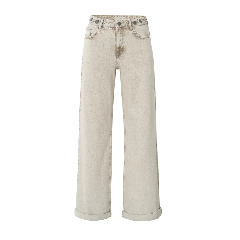 YAYA Womens Jeans 01-311099-507 Washed Brown