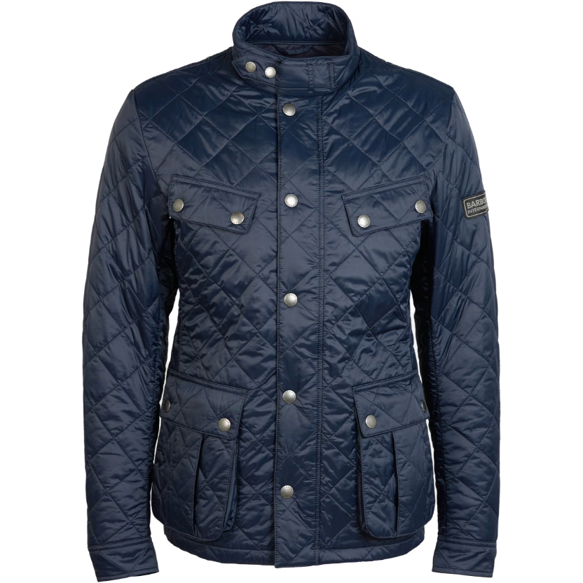 Barbour International Mens Jacket MQU0365 Ariel Navy