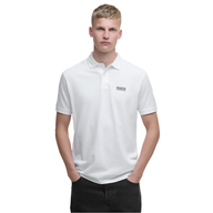 Barbour International Mens Polo Shirt Essential White