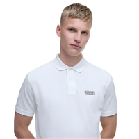 Barbour International Mens Polo Shirt Essential White