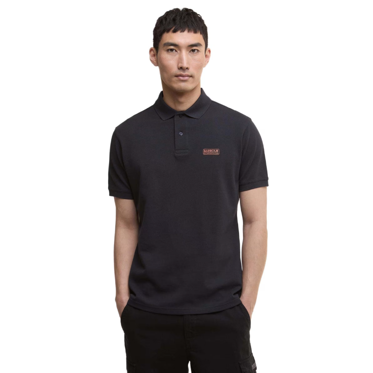 Barbour International Mens Polo Shirt Essential Dark Navy