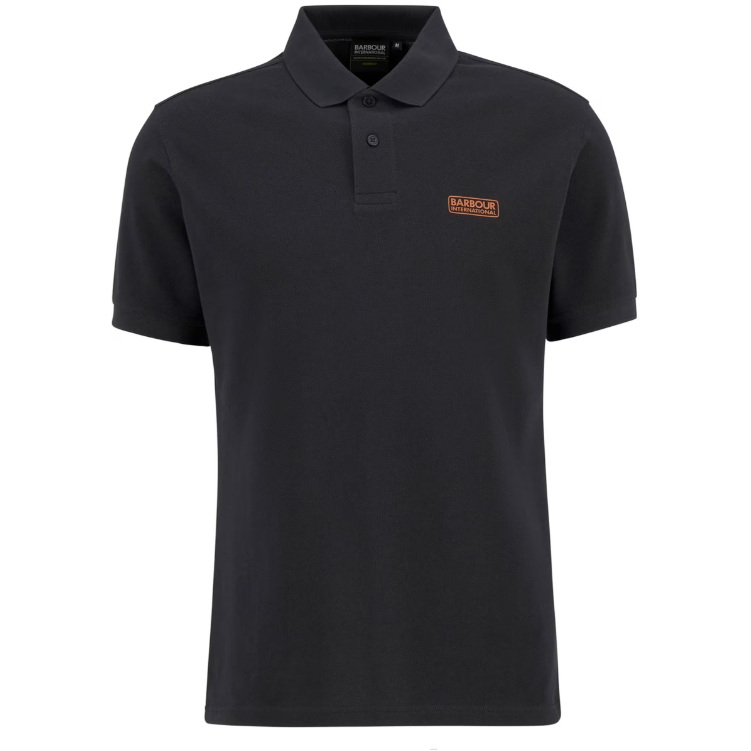 Barbour International Mens Polo Shirt Essential Dark Navy
