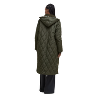 Barbour Womens Jacket Quilted Meredith Olive/Ancient Tartan