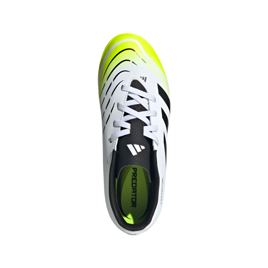 Adidas Junior Astro Turf Boot Predator Club TF White/Black/Luclem