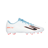 Skechers Adults Football Boot SKX_2 Club MG White/Turquoise/Pink