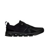 On Running kids' black lace-up trainer