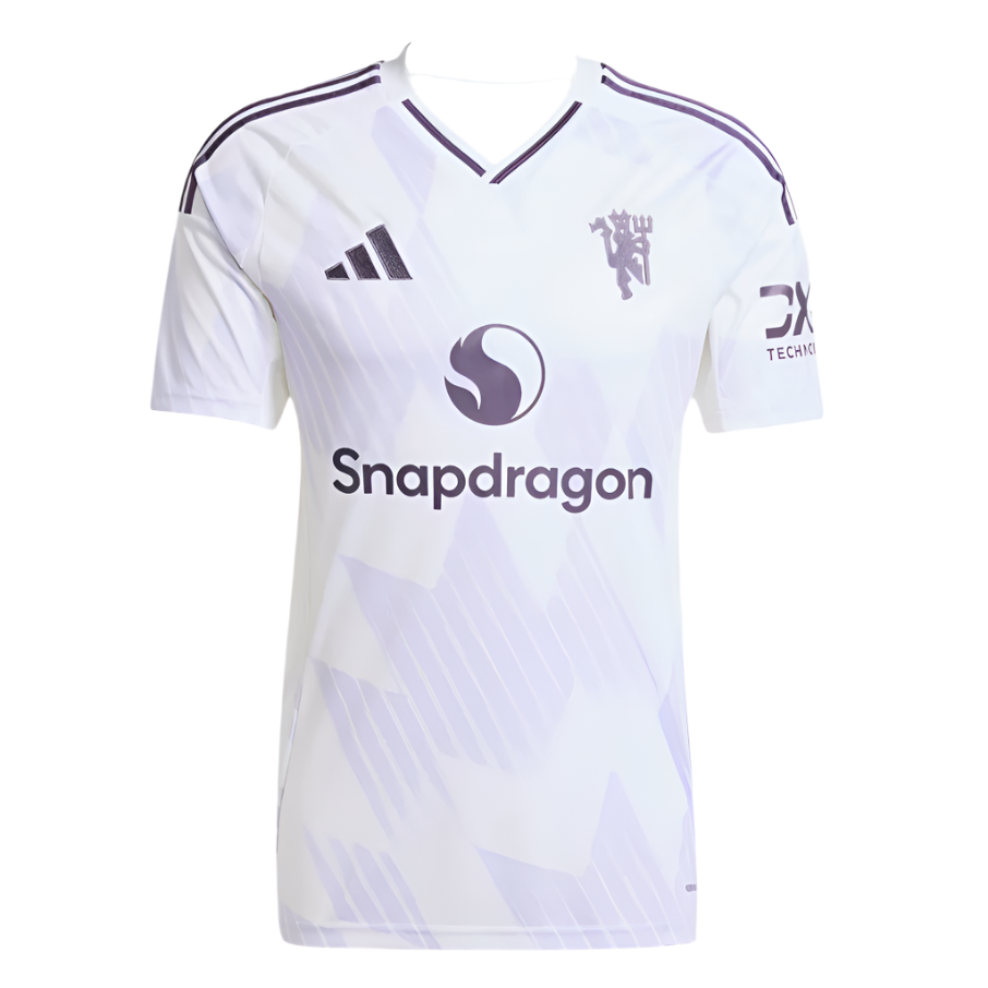 Adidas Manchester United Adults Away Jersey 25/26 White