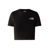 The North Face Womens Tee Essential Cropped Slim SS Black