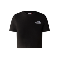 The North Face Womens Tee Essential Cropped Slim SS Black
