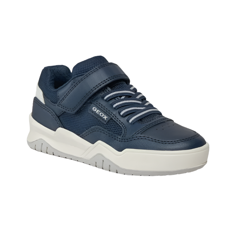 Geox Boys Trainer Perth J Navy/White