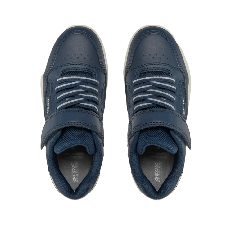 Geox Boys Trainer Perth J Navy/White