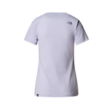The North Face Womens Tee Easy SS Soft Purple/Twilight Galaxy