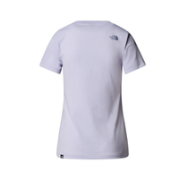 The North Face Womens Tee Easy SS Soft Purple/Twilight Galaxy