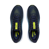 Brooks Mens Trainer Ghost 17 Wide Peacoat/Lime/Blue