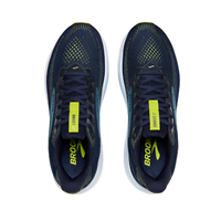 Brooks Mens Trainer Ghost 17 Wide Peacoat/Lime/Blue