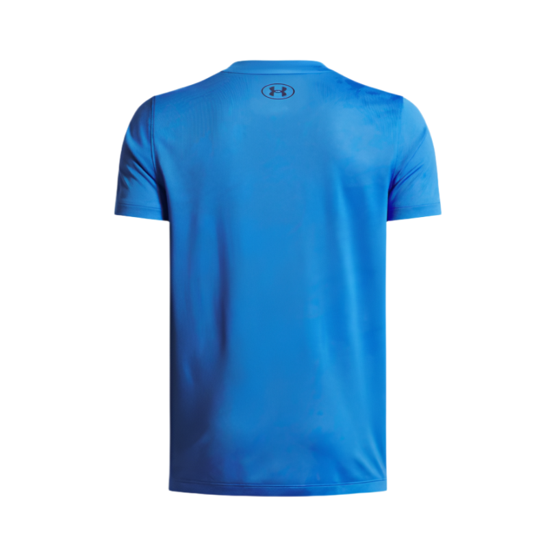 Under Armour Boys T-shirt Tech Vent Jacquard SS Blue Atlantis/Washed Navy